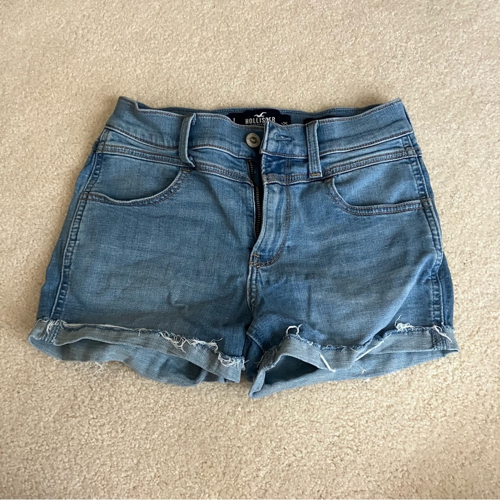 Hollister Blue Jean Shorts